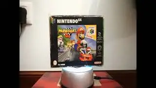 MarioKart N64 Nintendo 64 Mario kart EUR 1999 Black Box  