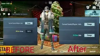 How to change server Pubg Mobile
