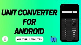 Unit Converter App for Android using Java Full Project