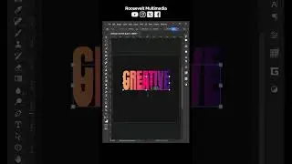 Long Gradient Text Effect in Photoshop  