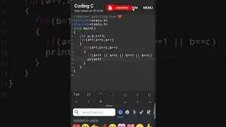 #20 C programming | Border Printing ♥️| C Language | 