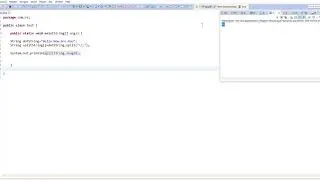 How to Split a String with delimiter dot 