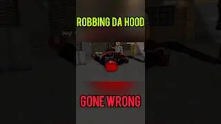 ROBBING DA HOOD IN ROBLOX 😂🤦🏾‍♂️🔫 #roblox #robloxdahood #dahood #robloxrp #fyp #foryoupage