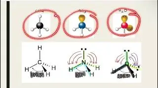 5.2C Molecular shape for central atom with lone pairs