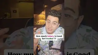 Fresher Salary in 2024? What You Should Expect! 💸🔥 #shorts