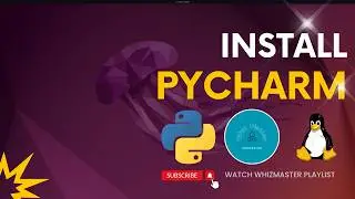 PyCharm Install in Ubuntu | How to Install Python on Ubuntu Server | Linux | WhizMaster