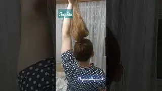 Ponytail drop hair play. 