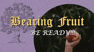 Bearing fruit in EVERY SEAOSN | Be READY!!!