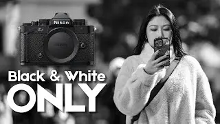 Nikon Zf in Black and White ONLY  #nikonzf #tokyostreet #blackandwhite