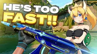 MY NEW SENS MAKES YOU AN AIM DEMON - Bowsette (Valorant Montage)