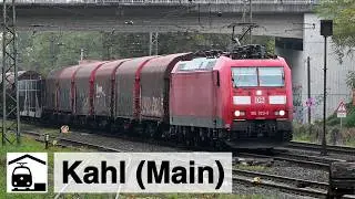 Gemütliches Trainspotting in Kahl am Main – ohne Schienenbusse
