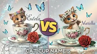 How to create cat cup name's with free #aitools 2024/Apne name ko khoobsorat cat cup pr kese banyen