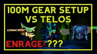 What Telos Enrage Can I Do With A 100M Gear Setup?