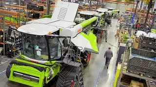 CLAAS Lexion Harvesters Production in Germany
