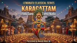 Karagattam –LEMANATV Classical Series-XX 🤖 | Tamil Nadu Folk Dance | 7-Min Show | INDIA TREDITIONAL 