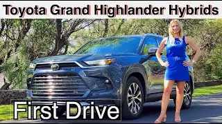 2024 Toyota Grand Highlander Hybrid review // Best Toyota Yet?