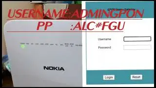 nokia router password change  