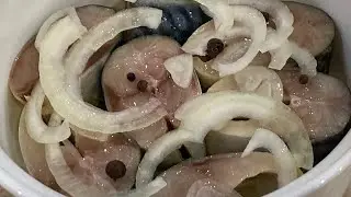 Старый Одесский рецепт засолки скумбрии !!!