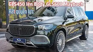 GLS450 lên Full Body GLS600 Maybach cực đẹp màu Xanh Ngọc Lục Bảo tại H3T Auto