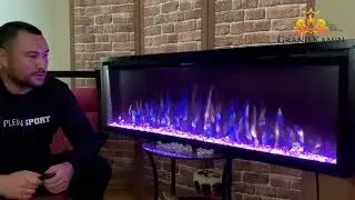 Видео обзор на НОВЫЙ настенный камин SAPHIR 50 от Гранд Камин