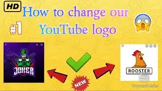How to change our YouTube logo