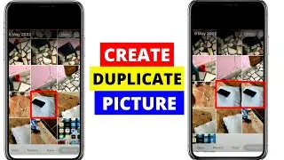 How To Create a Duplicate Picture on iPhone in 2022 | How to Copy and Duplicate Photos on ios
