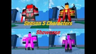 Super Toilet Brawl Season 5 character Showcase #roblox