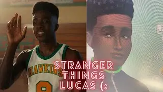 Stranger Things / Lucas Sinclair in Sims 4
