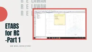 ETABS Tutorial for RC - Part I (New Model, Grids, Story) // Tagalog