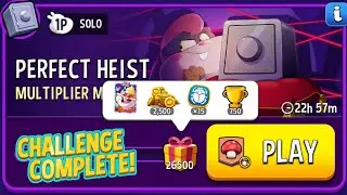 Perfect Heist Multiplier Mushrooms Blow'Em Up Match Masters Solo Challenge Score 27500 10 Moves