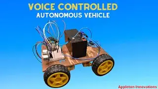 Voice Controlled Autonomous Vehicle Project using IoT | IoT Projects | Best IoT Project