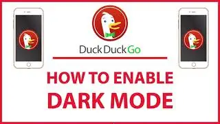 How To Enable Dark Mode On The DuckDuckGo App Using An IOS Device | iPhone / iPad | *2022*