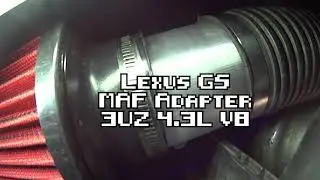 Lexus GS - 3D Printed MAF Adapter