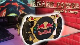 DIY FFB steering wheel | 😱 50Nm 😱 | HIGH performance & FUN
