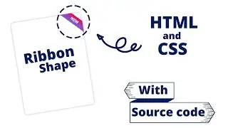How to Make Ribbon Shape using Html & CSS | Quick CSS Trick @Online Tutorials | 