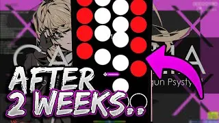 what it feels like to play osu! after 2 weeks..