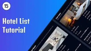 Hotel List Tutorial  - 15 | Next14 FullStack Hotel Booking App