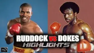 Razor Ruddock vs. Michael Dokes - Full Fight - Highlights, HD (Dokes Knocked Out Cold)
