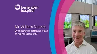What are the different types of hip replacement?