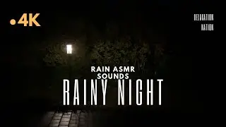 Raining (Asmr) Sounds Relaxing Night •35 Min
