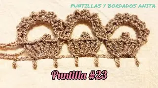 LACE #23 🧶 BASKETS - ONE ROW 💖 