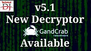 😍How To Decrypt Files encrypted by Ransomware For Free (Gandcrab v5.1) 