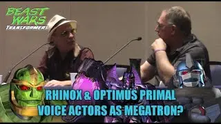 What Other Transformers Character Would You Like To Play with Rhinox & Optimus Primal Voice Actors.
