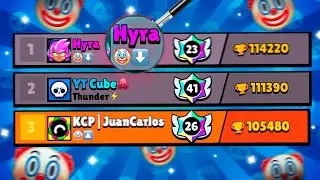 Hyra vs. Cube 🤡 THE BIGGEST BEEF OF THE YEAR IN BRAWL STARS
