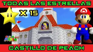 Las 15 ESTRELLAS SECRETAS del CASTILLO (Guía Super Mario 64)