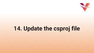 Update the csproj file  | ASP.NET Core Web API tutorial