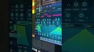 Creating a synthwave preset in serum using a synthwave image 