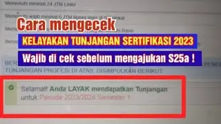 CARA MENGECEK KELAYAKAN TUNJANGAN GURU SERTIFIKASI 2023