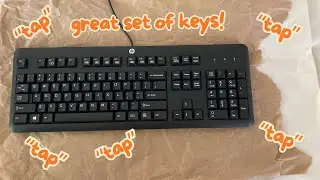In Hand Review of HP Black Keyboard KU-1156 PN 672647-002