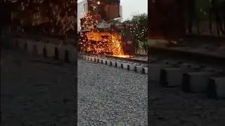 Indian Railway Joining Full Process | Thermit Welding | #shorts